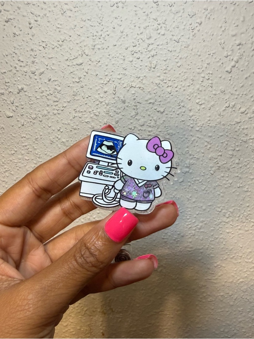 Hello Kitty Ultrasound Badge Reel